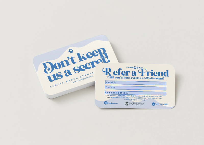 Carousel Slide 2: Refer a friend and get $25 off your account and $25 off their first visit!